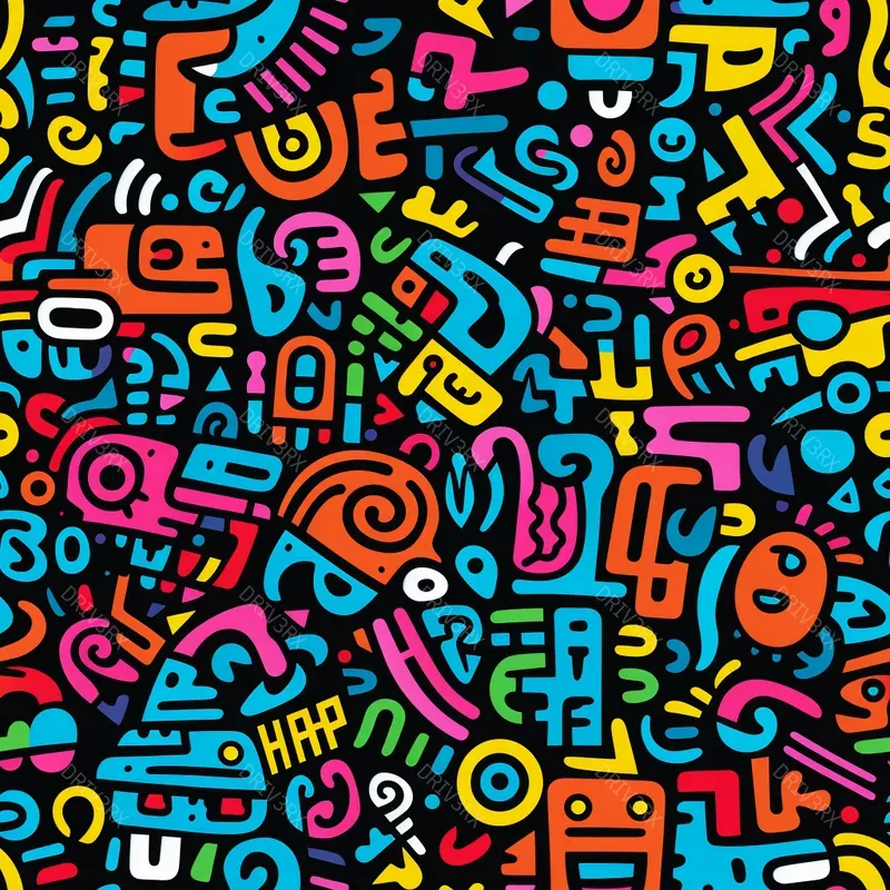 Funky Street Art Patterns