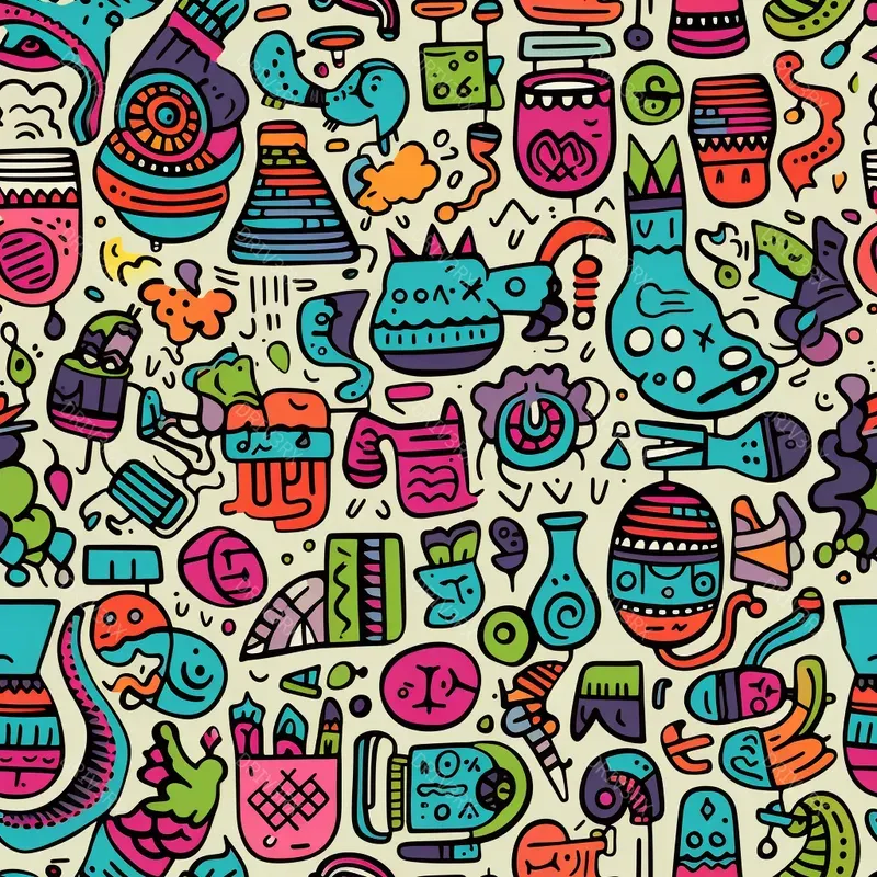 Funky Street Art Patterns