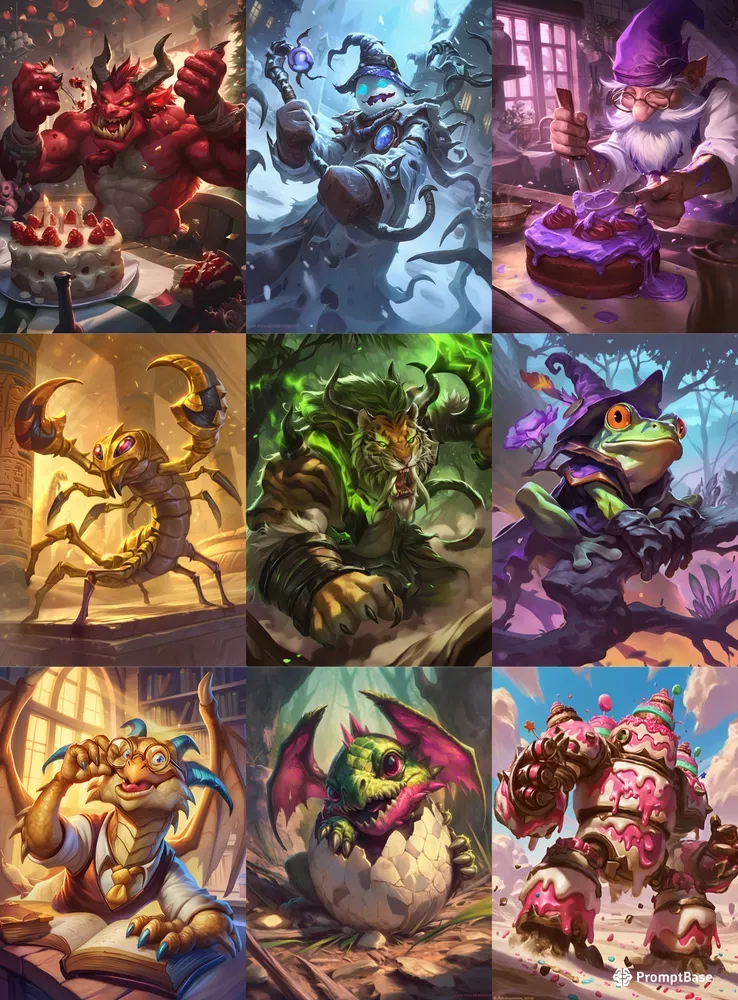 Toon And Funny Hearthstone Illustrations