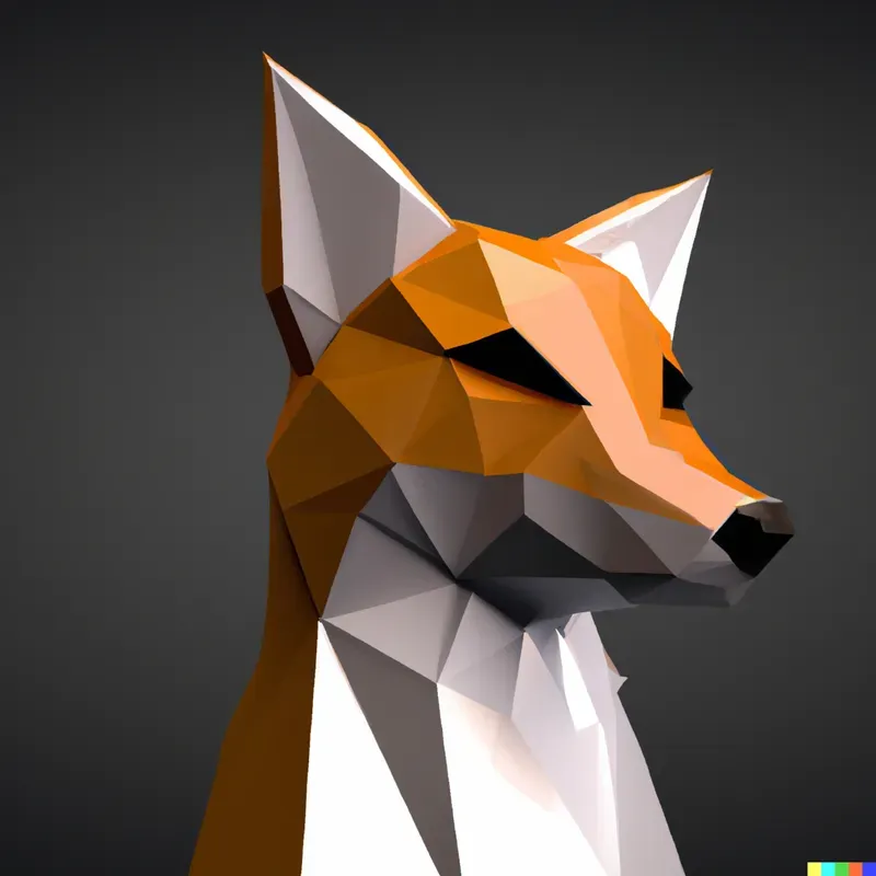 Minimalist Low Poly Animals