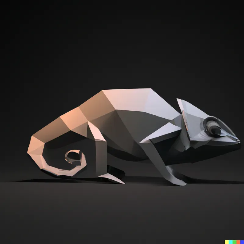 Minimalist Low Poly Animals
