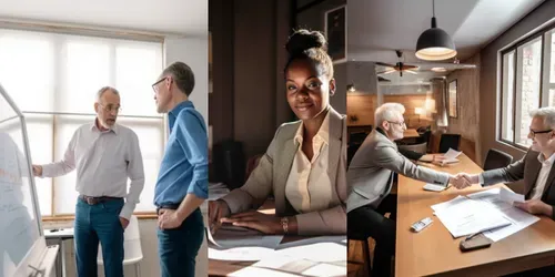 Business Situations Stock Images Types generated by midjourney