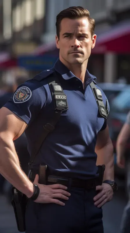 Handsome Man In Jobsets As Stock Photos