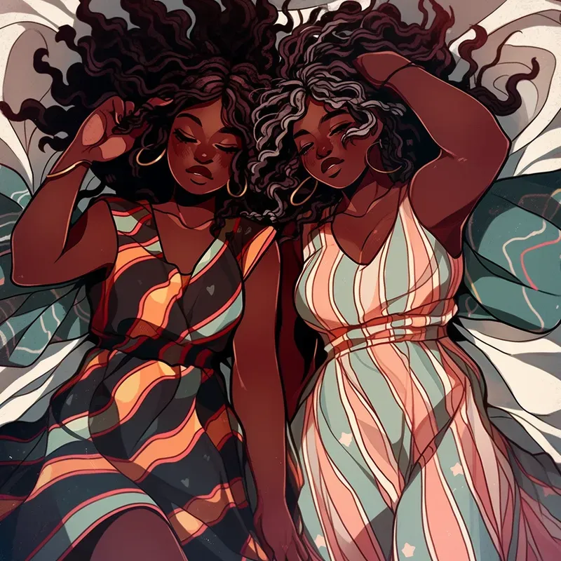 Stylized Beautiful Comic Girls
