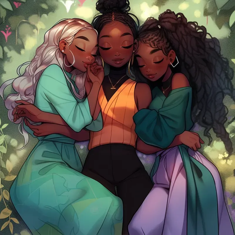 Stylized Beautiful Comic Girls