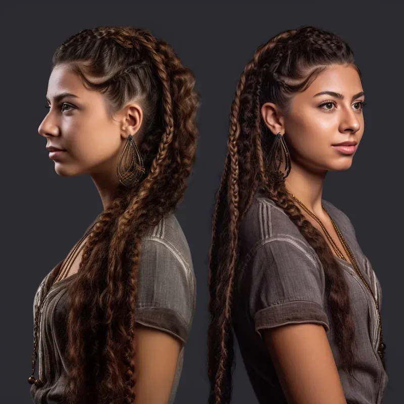 Customizable Stylish Hairstyle Views