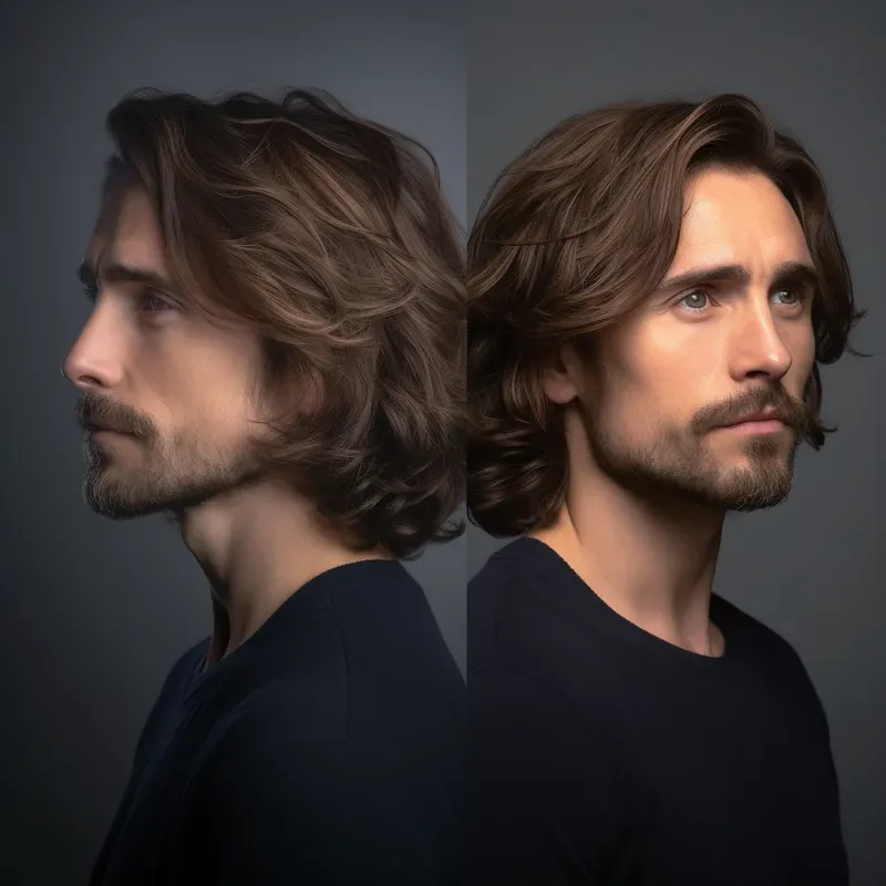 Customizable Stylish Hairstyle Views