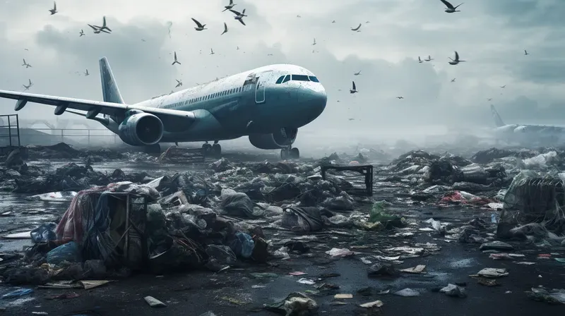 Places Covered In Garbage And Trash