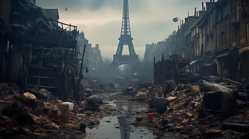 Places Covered In Garbage And Trash