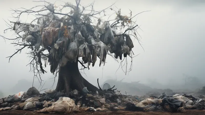 Places Covered In Garbage And Trash