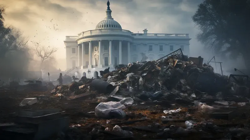 Places Covered In Garbage And Trash