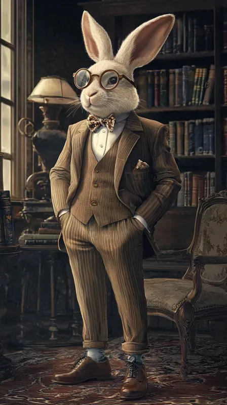 Elegant Anthropomorphic Animals