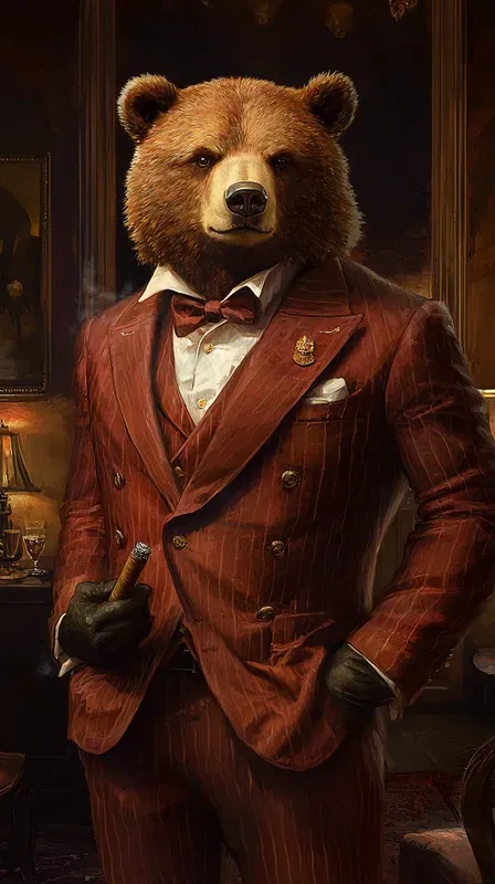 Elegant Anthropomorphic Animals