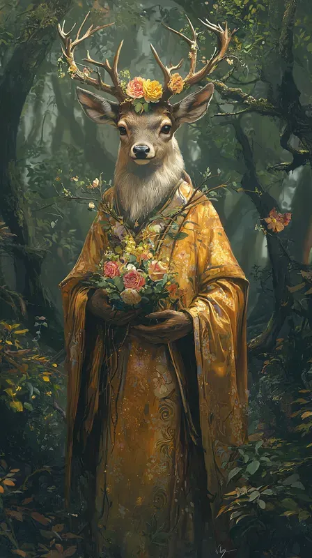 Elegant Anthropomorphic Animals