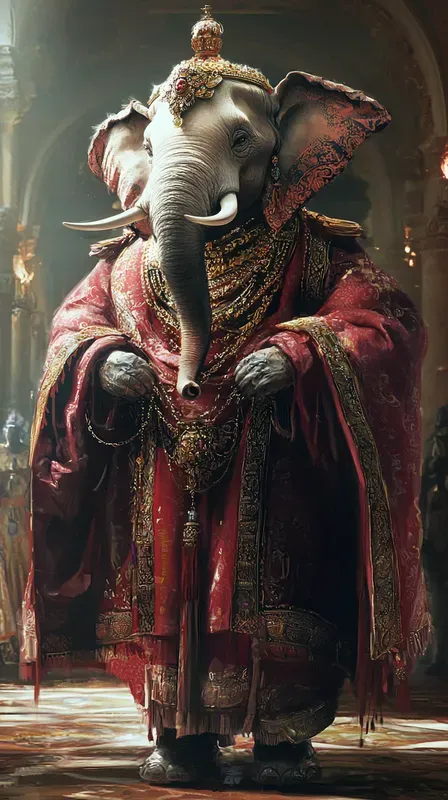 Elegant Anthropomorphic Animals