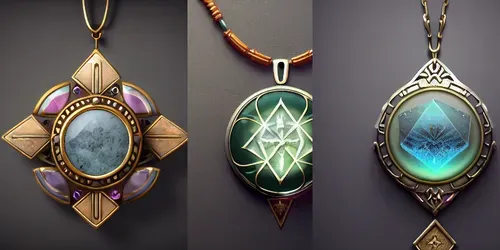 Medallions Of Divine Wisdom generated by midjourney