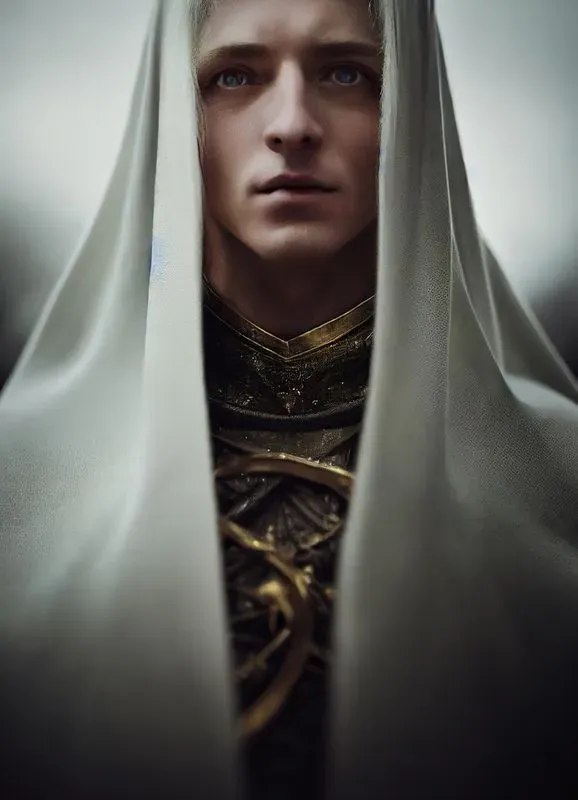 Elf In Elven Armour