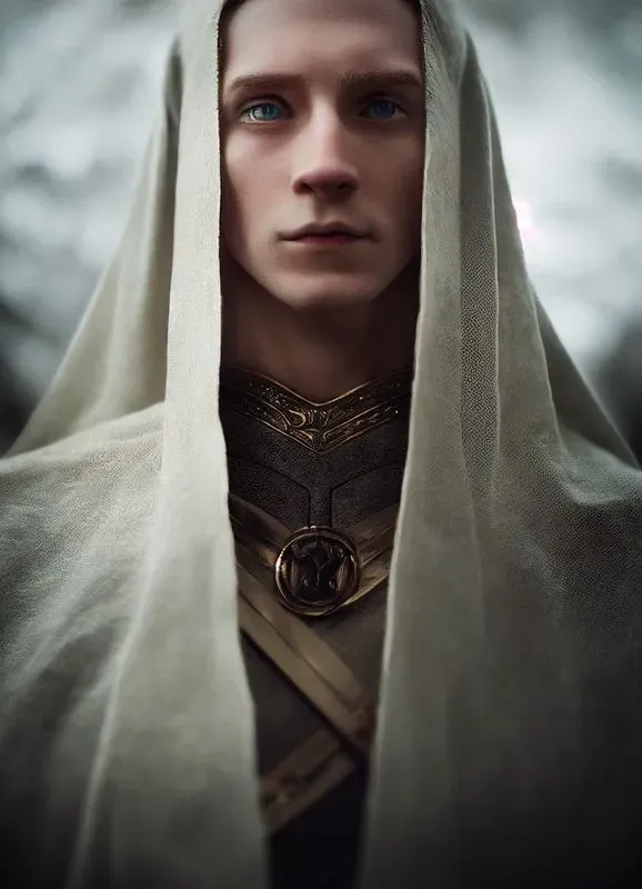 Elf In Elven Armour