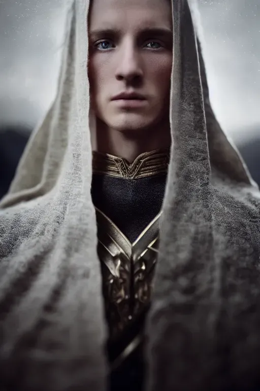 Elf In Elven Armour