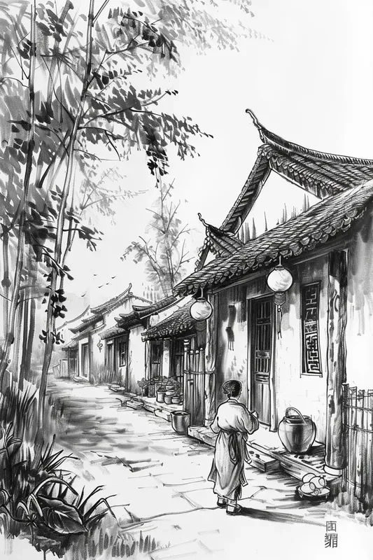 Chinese Traditional Ink Paintings