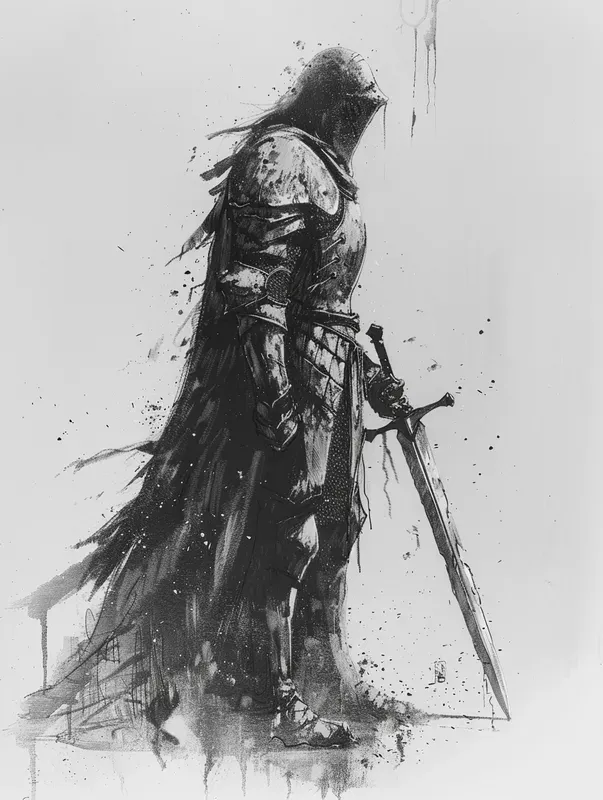 Dark Fantasy Graphite Sketches