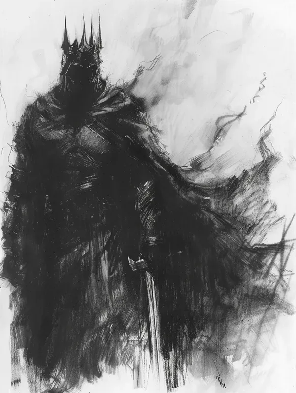 Dark Fantasy Graphite Sketches