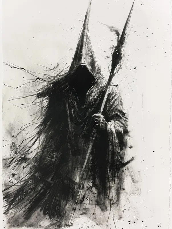 Dark Fantasy Graphite Sketches