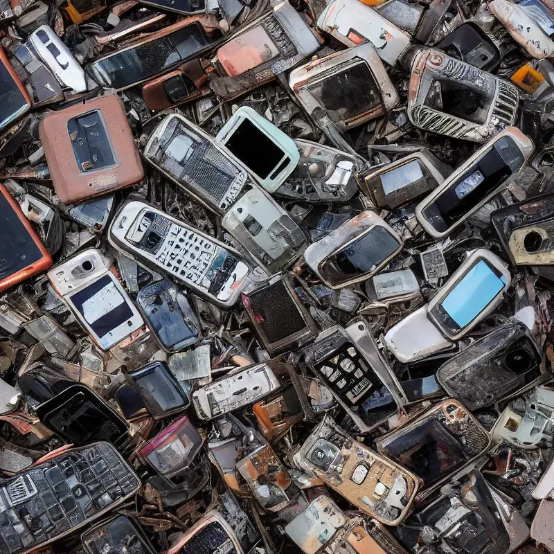 Stacks Of Electronic Gadgets