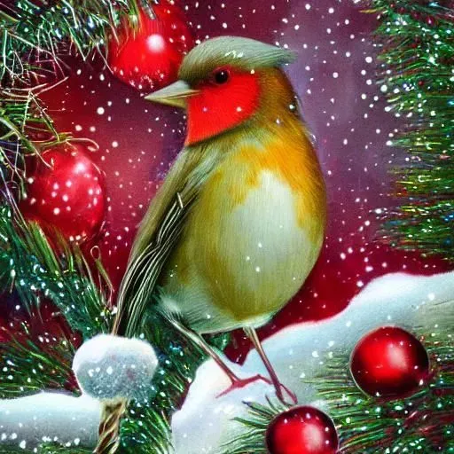 Christmas Robins