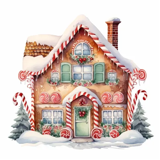 Charming Watercolor Christmas Wallpapers