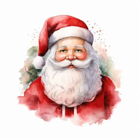 Charming Watercolor Christmas Wallpapers