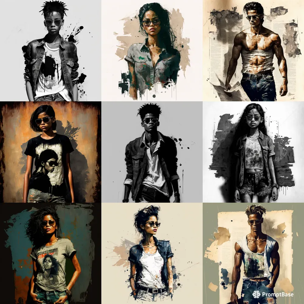 Fashion Model Posters