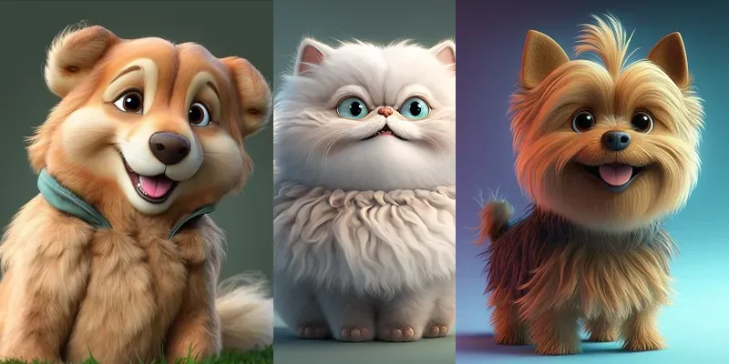 Your Pets 3D generated by undefined