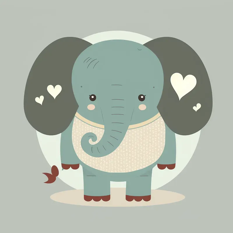 Custom Flat Designs Of Animals