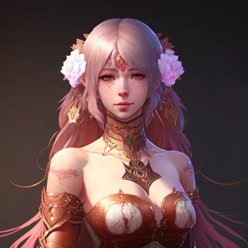 Neon Style Beautiful Cosplay Women