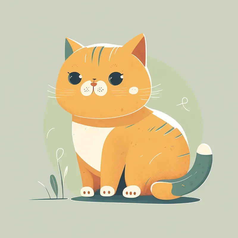 Custom Flat Designs Of Animals