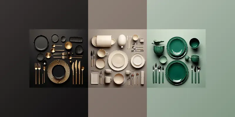 Tableware Interior Designs generated by undefined