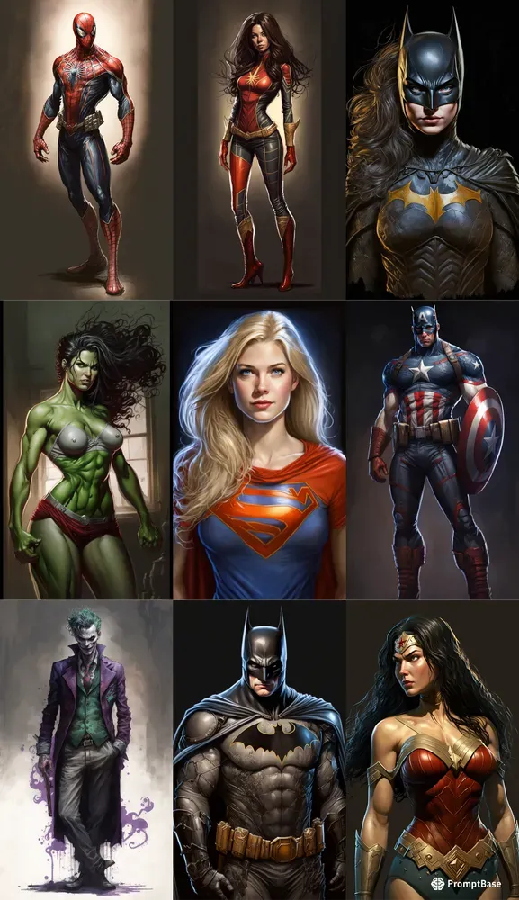 Powers Unleashed Comic Superheroes