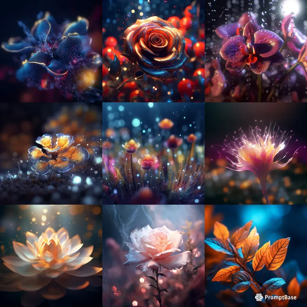 Prompt To Generate Flower Style