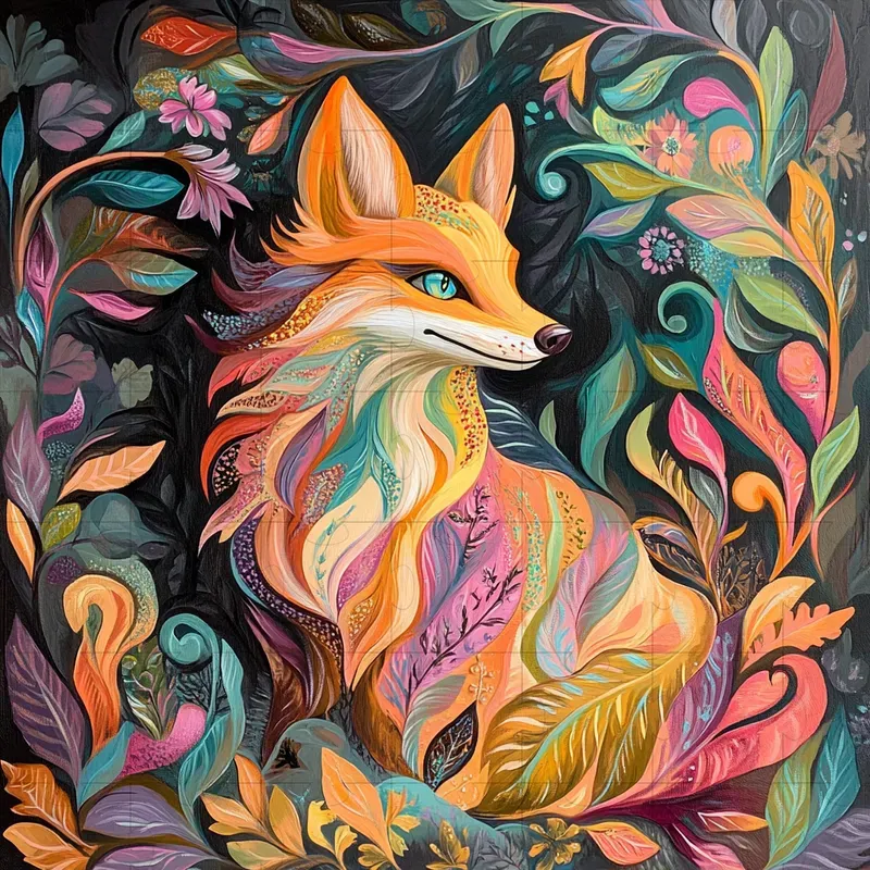 Abstract Animal Art