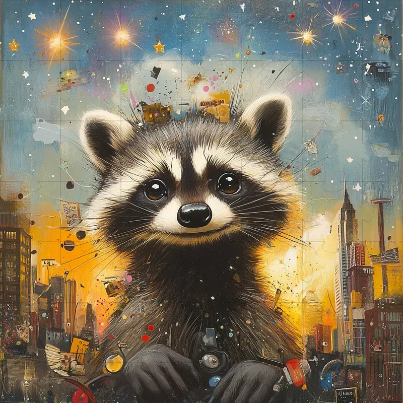 Abstract Animal Art