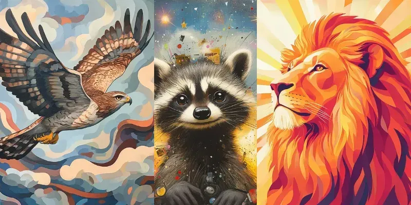 Abstract Animal Art generated by undefined