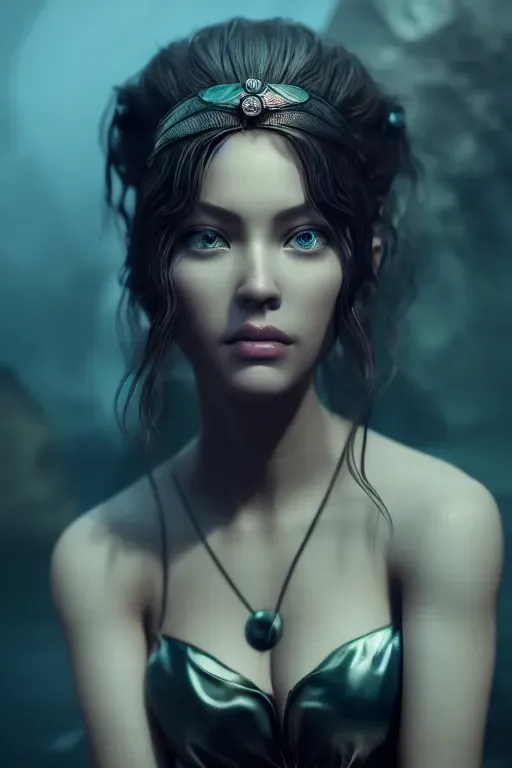 Beautiful Photorealistic Female Mermaids