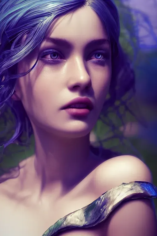 Beautiful Photorealistic Female Mermaids