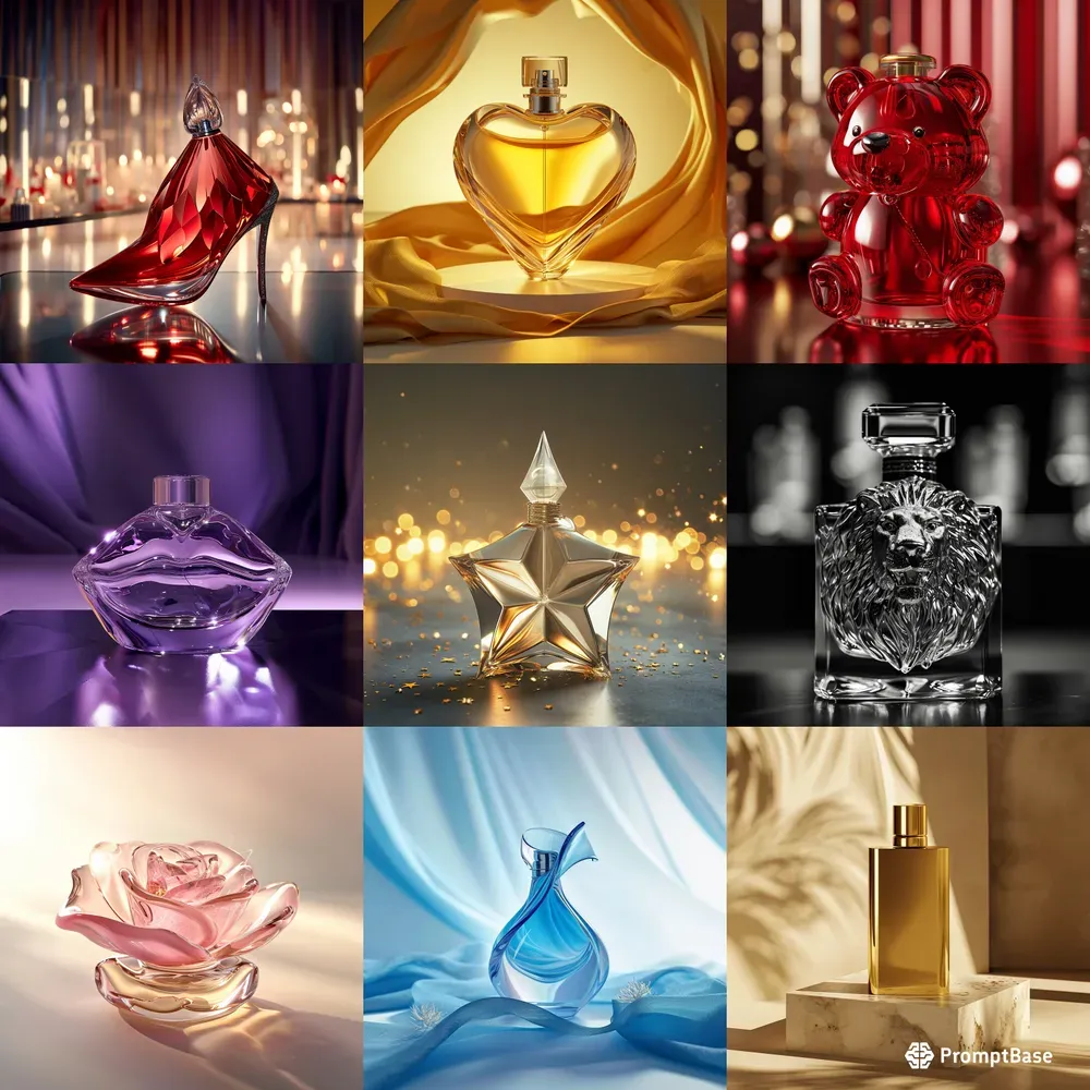 Perfume Bottles In Any Shapes