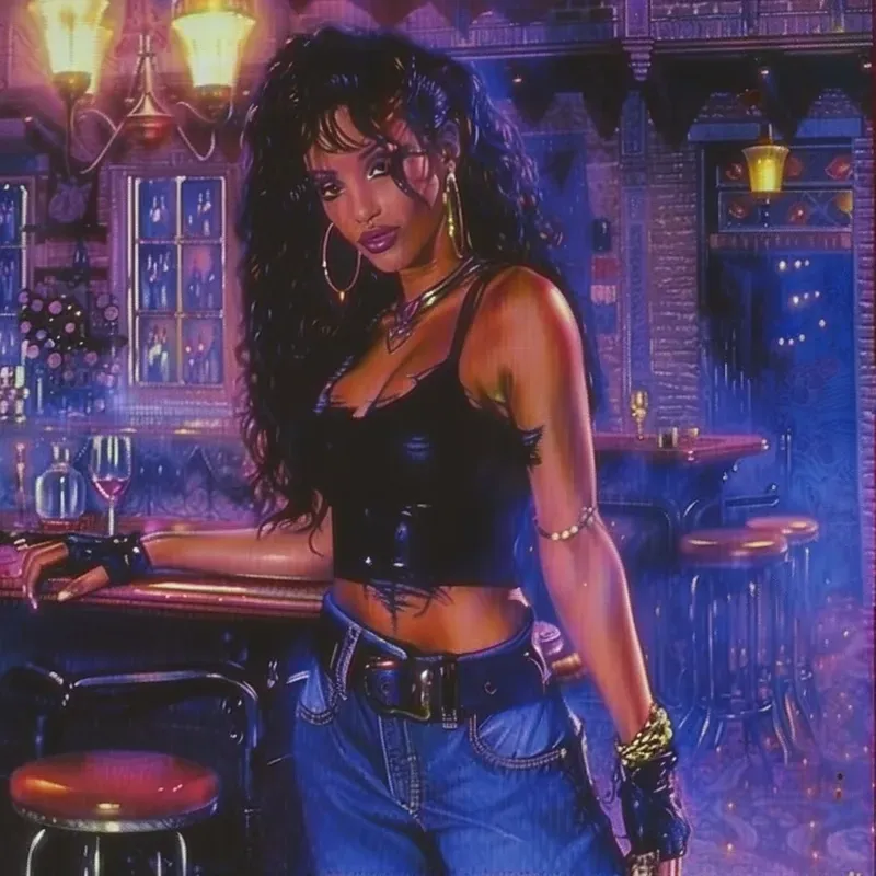 80s Retro Neon Vibes