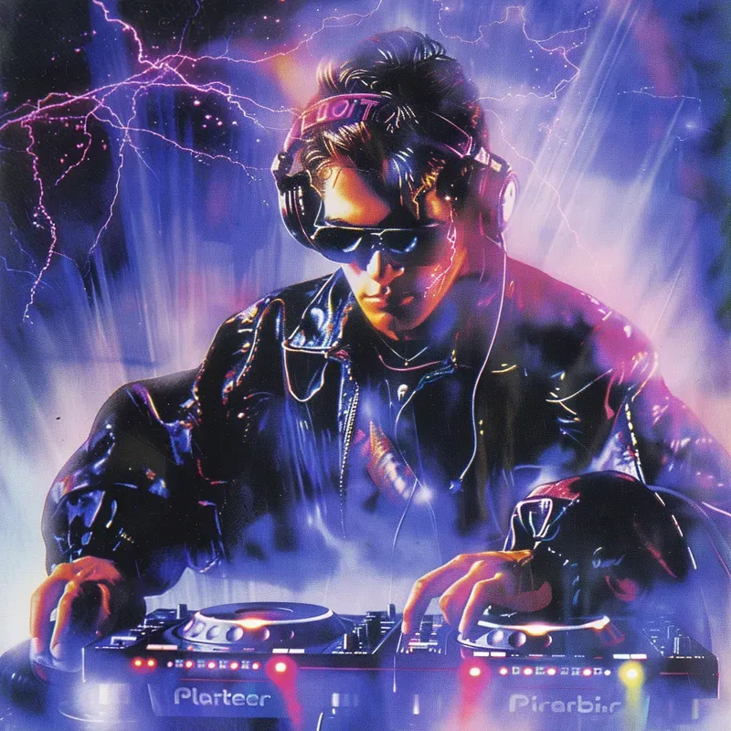 80s Retro Neon Vibes