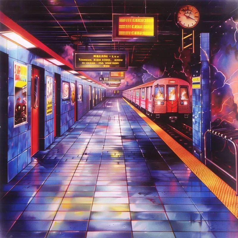 80s Retro Neon Vibes