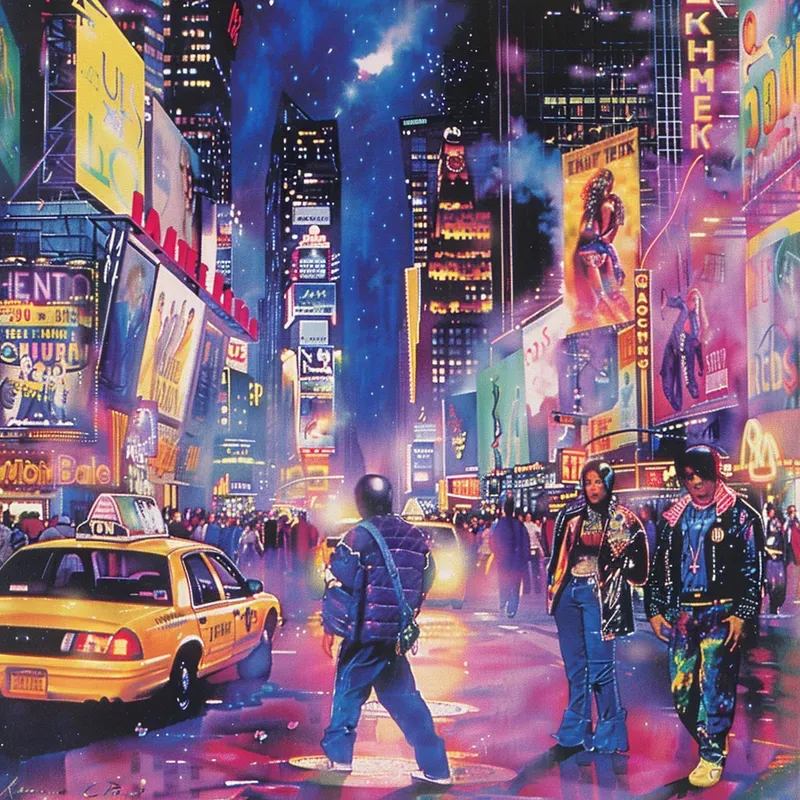 80s Retro Neon Vibes