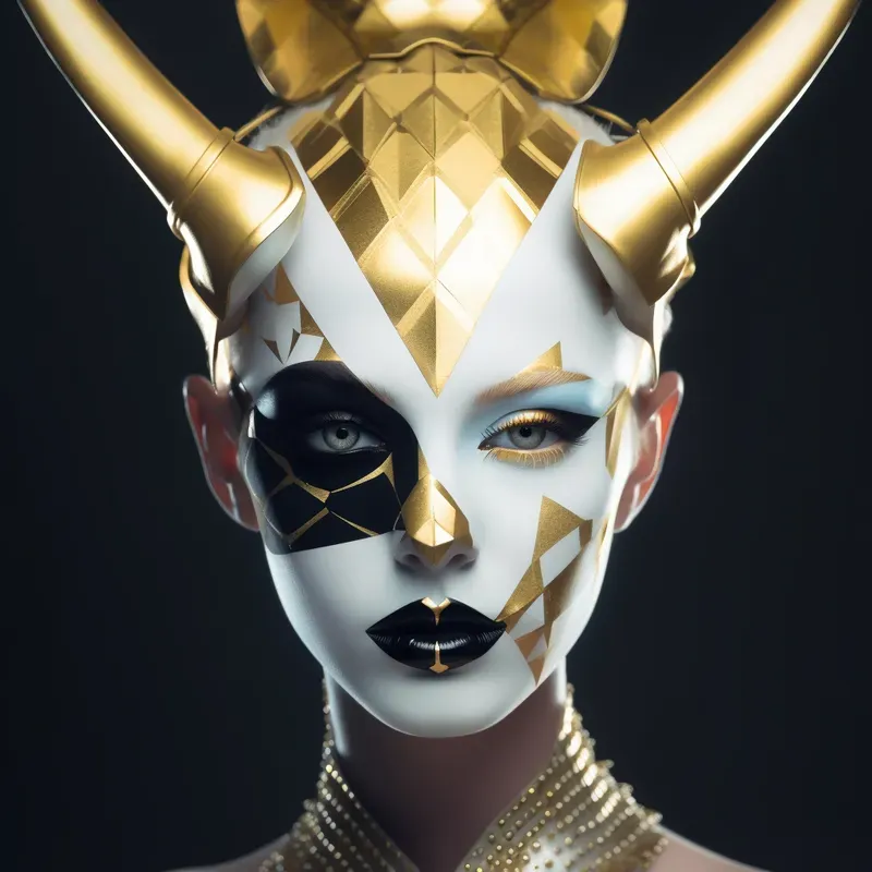 Gold 3D Characters Perfect For NFTs